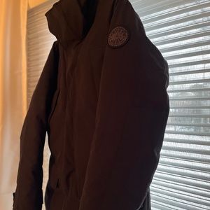 Canada Goose Mens Sheridon Black Label Parka